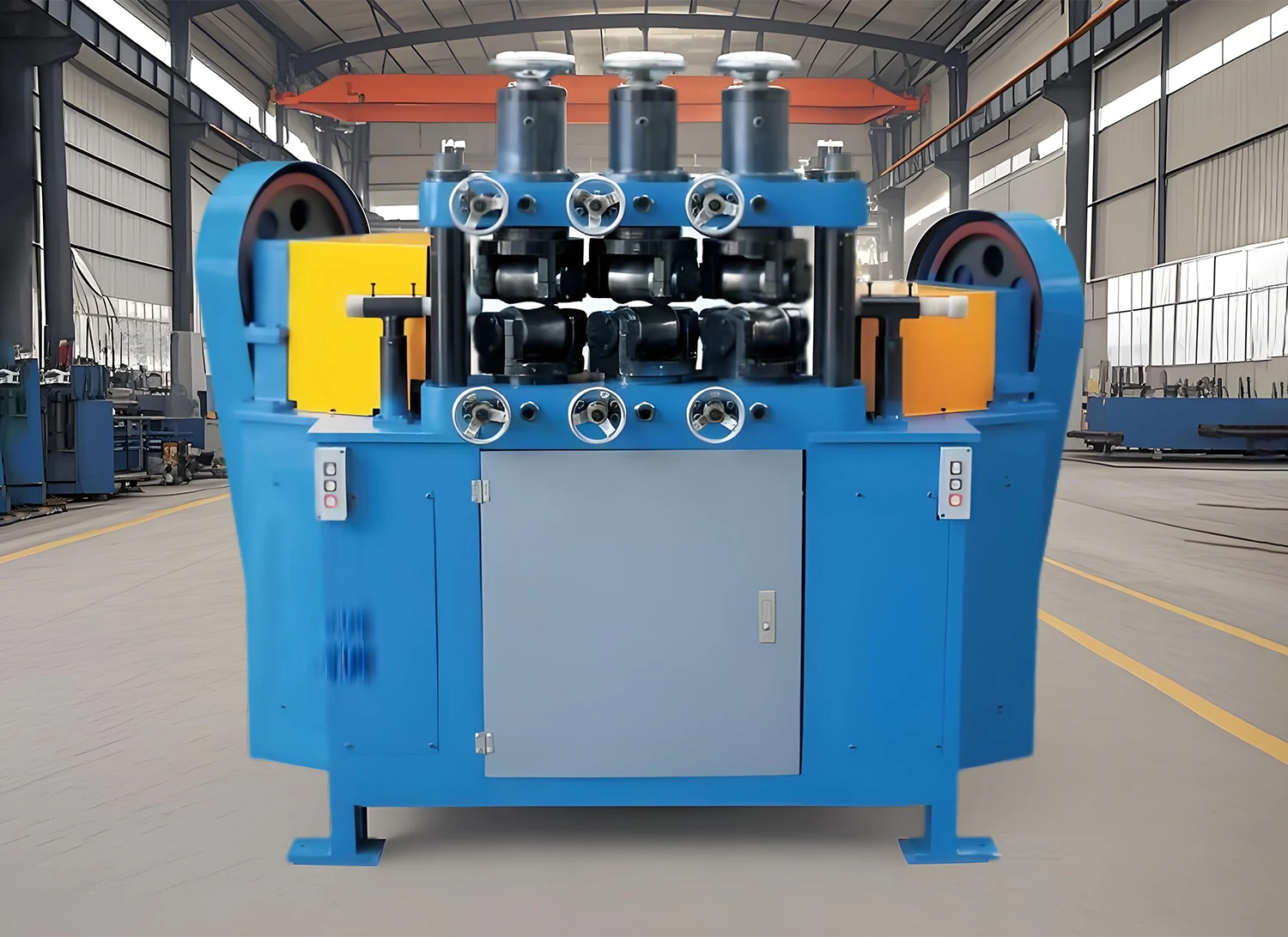 Pijp rechtmachine
